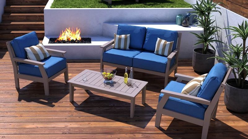 Milano Deep Seating with Maywood Coffee Table